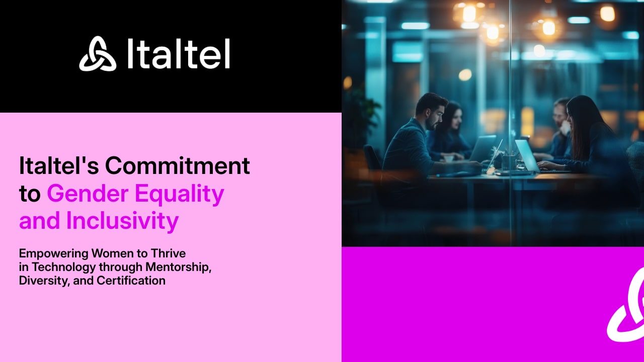 Italtel, editorial asset for social campaign