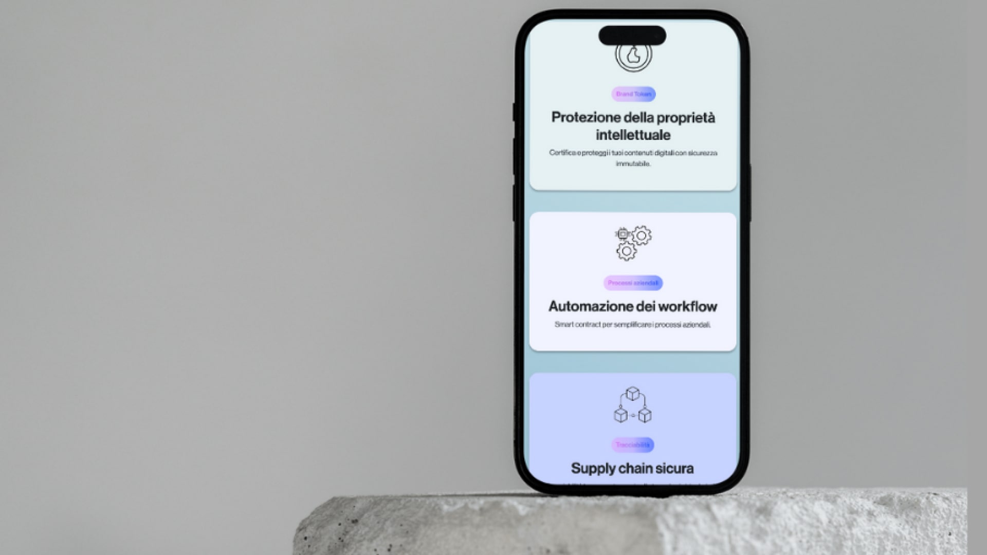 Takamaka, homepage of the refreshed website with blockchain positioning